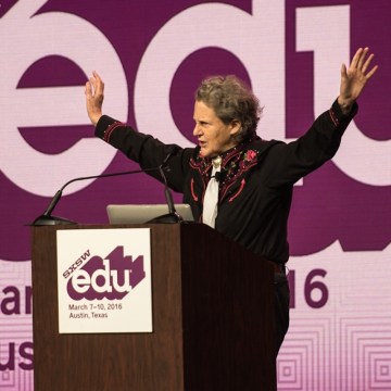 SXSW EDU 2016 Opening Keynote, Temple Grandin. Photo by Rob Santos.