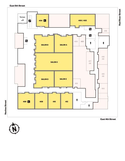 Hilton Austin Downtown (4th Floor)