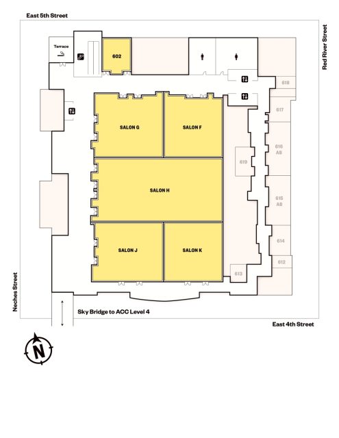 Hilton Austin Downtown (6th Floor)
