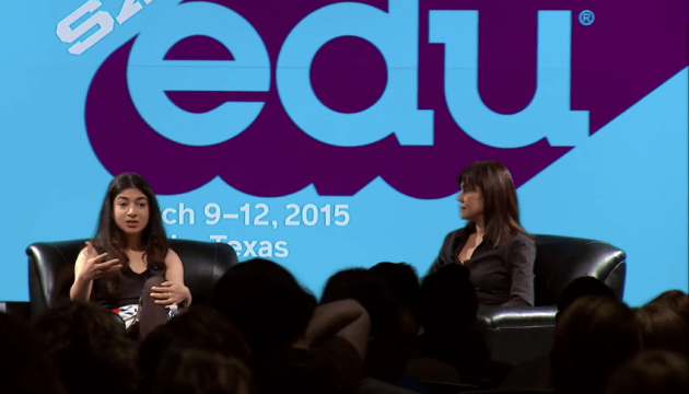 Shiza Shahid discusses girls' education