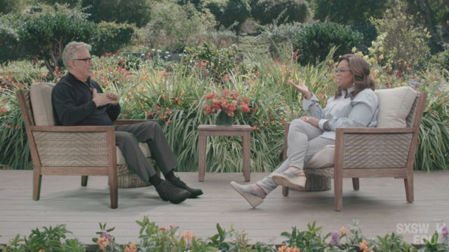 Oprah Winfrey & Dr Bruce Perry in Conversation SXSW EDU Online 2021 Keynote image provided by Harpo