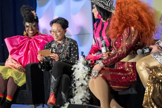 Drag Story Hour: Fight for Queer Herstories - SXSW EDU 2023 - photo by Stephen Olker