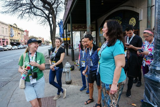 Downtown Austin Walking Tour - SXSW EDU 2023 - photo by Stephen Olker